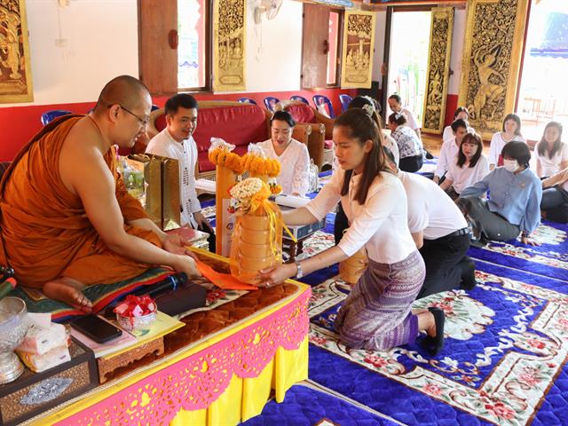 กองแผนงาน จัดโครงการเสริมสร้างความเข้มแข็งด้านคุณธรรมและธรรมาภิบาลในหน่วยงาน และร่วมสืบสานประเพณีถวายเทียนพรรษา ประจำปีงบประมาณ พ.ศ. 2567