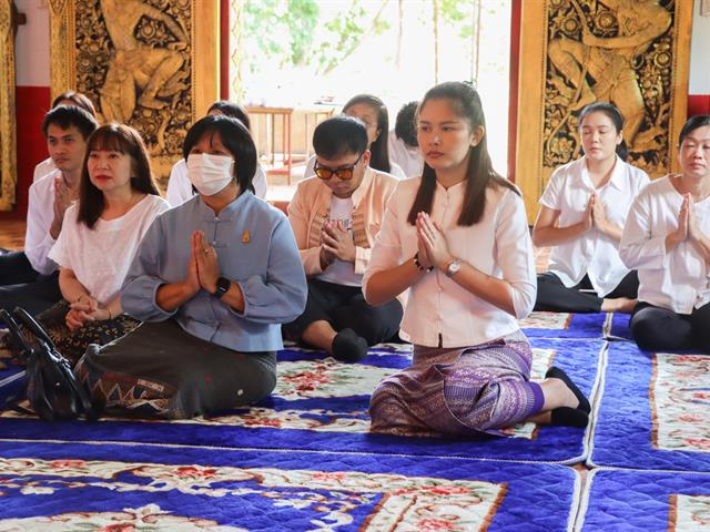 กองแผนงาน จัดโครงการเสริมสร้างความเข้มแข็งด้านคุณธรรมและธรรมาภิบาลในหน่วยงาน และร่วมสืบสานประเพณีถวายเทียนพรรษา ประจำปีงบประมาณ พ.ศ. 2567