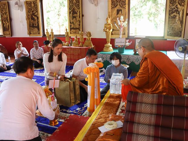 กองแผนงาน จัดโครงการเสริมสร้างความเข้มแข็งด้านคุณธรรมและธรรมาภิบาลในหน่วยงาน และร่วมสืบสานประเพณีถวายเทียนพรรษา ประจำปีงบประมาณ พ.ศ. 2567