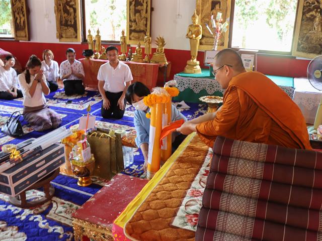 กองแผนงาน จัดโครงการเสริมสร้างความเข้มแข็งด้านคุณธรรมและธรรมาภิบาลในหน่วยงาน และร่วมสืบสานประเพณีถวายเทียนพรรษา ประจำปีงบประมาณ พ.ศ. 2567