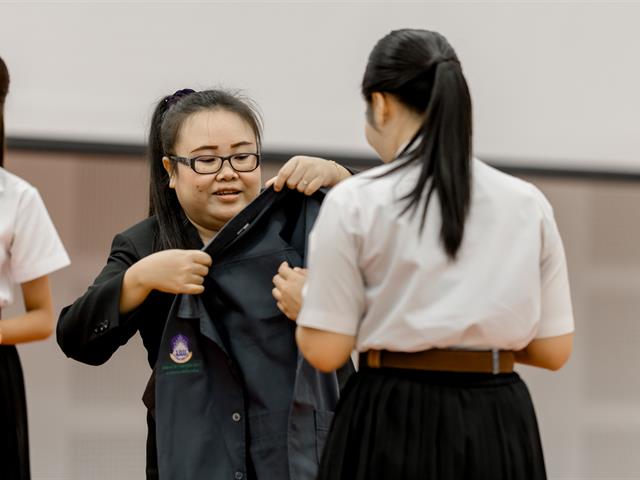 สาขาวิชาอนามัยสิ่งแวดล้อม จัดพิธีมอบเสื้อปฏิบัติการวิชาชีพฯ