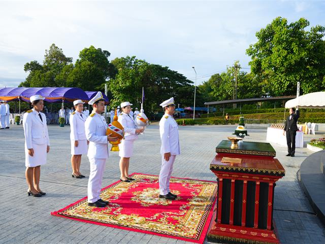 คณบดีคณะสหเวชศาสตร์ นำทีมผู้บริหารหัวหน้างาน ร่วมงานวันสถาปนามหาวิทยาลัยพะเยา ครบรอบ 14 ปี มหาวิทยาลัยพะเยา