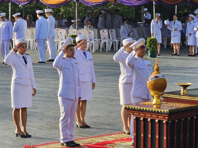 คณบดีคณะสหเวชศาสตร์ นำทีมผู้บริหารหัวหน้างาน ร่วมงานวันสถาปนามหาวิทยาลัยพะเยา ครบรอบ 14 ปี มหาวิทยาลัยพะเยา