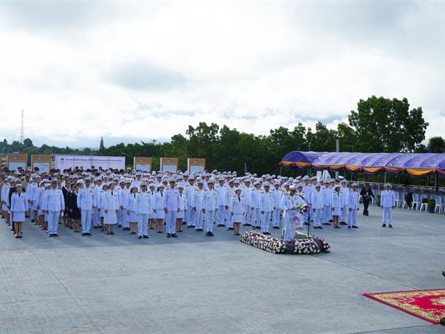 คณบดีคณะสหเวชศาสตร์ นำทีมผู้บริหารหัวหน้างาน ร่วมงานวันสถาปนามหาวิทยาลัยพะเยา ครบรอบ 14 ปี มหาวิทยาลัยพะเยา