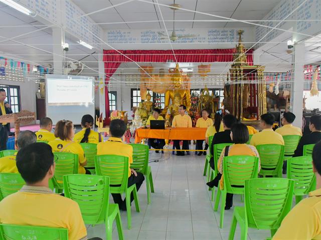 วิทยาลัยการศึกษาดำเนินโครงการพัฒนาแหล่งเรียนรู้ พระเจ้าไม้ วัดบุญฮอม สู่ความยั่งยืน