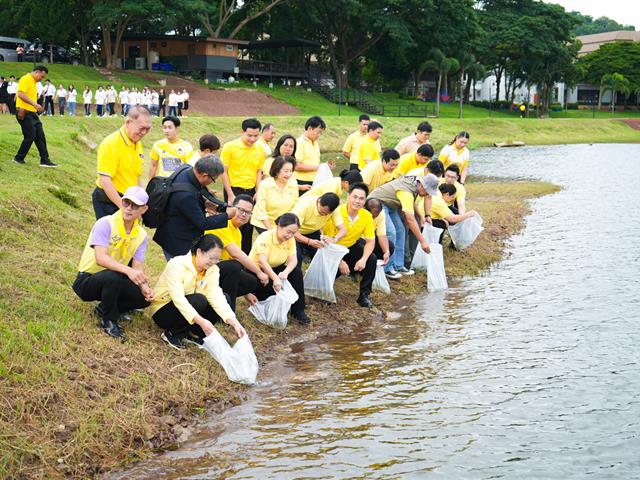 วิทยาลัยการศึกษา เข้าร่วมกิจกรรมจิตอาสาเพื่อเฉลิมพระเกียรติพระบาทสมเด็จพระเจ้าอยู่หัว เนื่องในโอกาสมหามงคลเฉลิมพระชนมพรรษา 6 รอบ 72 พรรษา