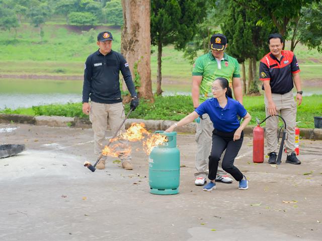 วิทยาลัยการศึกษา ดำเนินกิจกรรม “ส่งเสริมความปลอดภัยในองค์กร ประจำปี พ.ศ. 2567