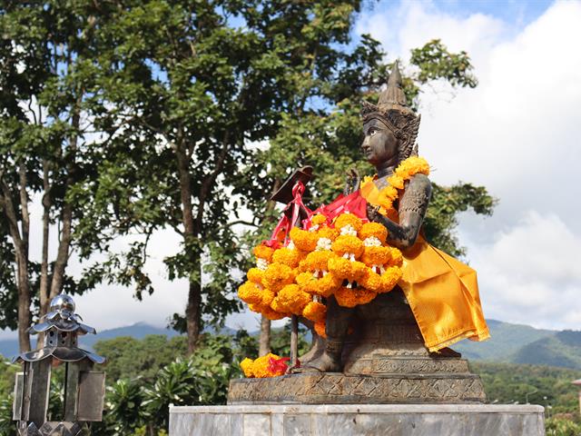 วิศวกรรมศาสตร์ ร่วมกันจัดพิธีสักการะบูชา “พระวิษณุกรรม”