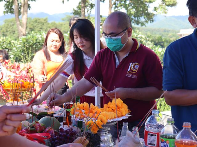 วิศวกรรมศาสตร์ ร่วมกันจัดพิธีสักการะบูชา “พระวิษณุกรรม”