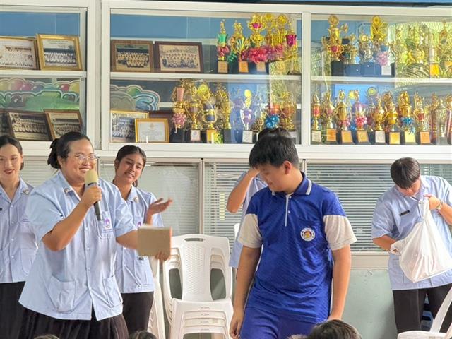 สาขาวิชาอนามัยชุมชน มพ. ร่วมกับโรงเรียนบ้านแม่กา จัดกิจกรรมอนามัยโรงเรียนสัญจรหวังสร้างอนาคตของชาติมีทักษะการดูแลสุขภาวะเบื้องต้นห่างไกลโรคภัยในสังคม