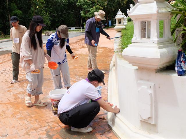 หน่วยกิจการนิสิต คณะศิลปศาสตร์ จัดโครงการ “ศิลป์ฯ อาสา คนทำดี ครั้งที่ 6”