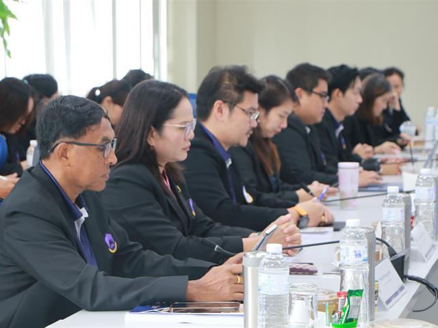 คณะสาธารณสุขศาสตร์ รับการประเมินคุณภาพการศึกษาภายใน ระดับคณะ ตามเกณฑ์ EdPEx ประจำปีการศึกษา 2566