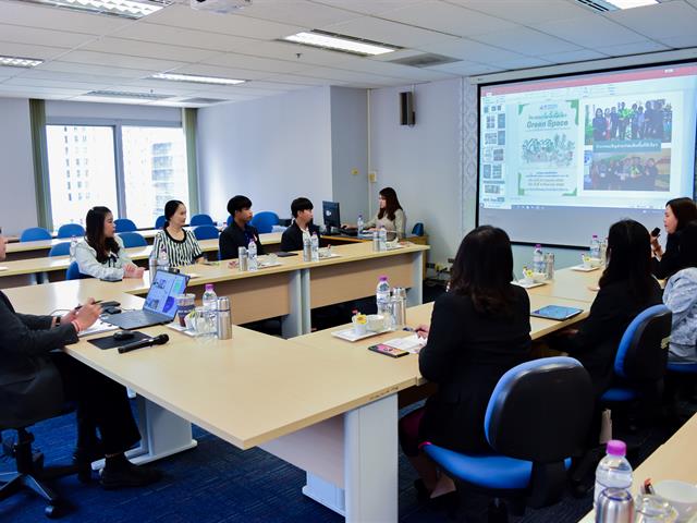 School of Education attended the study visit, exchanged opinions, and guidelines for developing the University of Phayao at the College of Management, University of Phayao