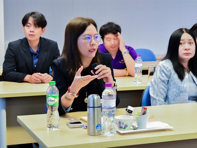 School of Education attended the study visit, exchanged opinions, and guidelines for developing the University of Phayao at the College of Management, University of Phayao