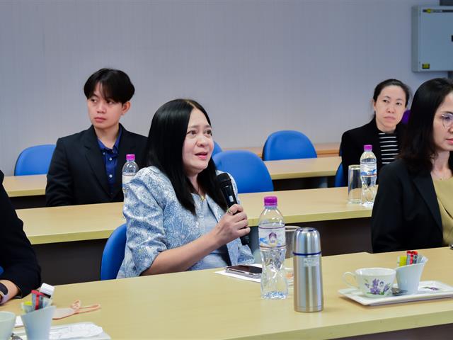 School of Education attended the study visit, exchanged opinions, and guidelines for developing the University of Phayao at the College of Management, University of Phayao