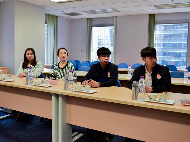 School of Education attended the study visit, exchanged opinions, and guidelines for developing the University of Phayao at the College of Management, University of Phayao