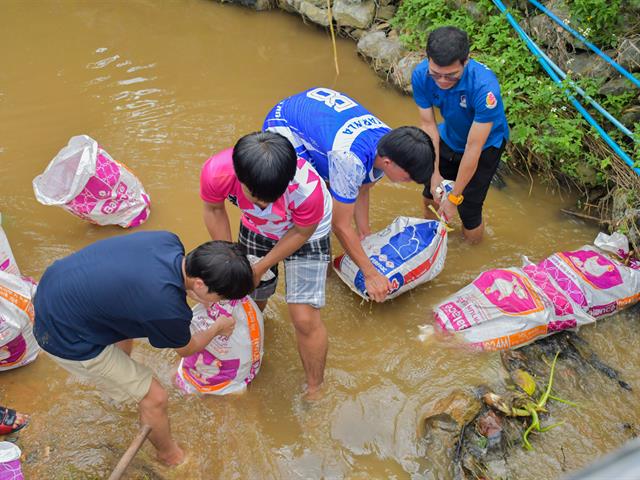 วิทยาลัยการศึกษา ดำเนินกิจกรรมจิตอาสาพัฒนาโรงเรียนตำรวจตระเวนชายแดนเบ็ตตี้ดูเมน