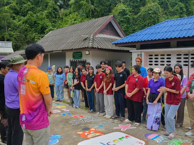 วิทยาลัยการศึกษา ดำเนินกิจกรรมจิตอาสาพัฒนาโรงเรียนตำรวจตระเวนชายแดนเบ็ตตี้ดูเมน