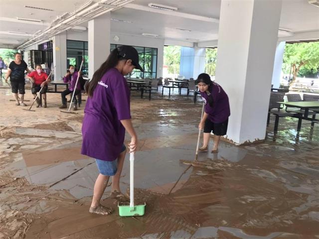 มหาวิทยาลัยพะเยา จัดกิจกรรม Save Chiang Rai ช่วยฟื้นฟูพื้นที่หลังสถานการณ์น้ำท่วม จังหวัดเชียงราย