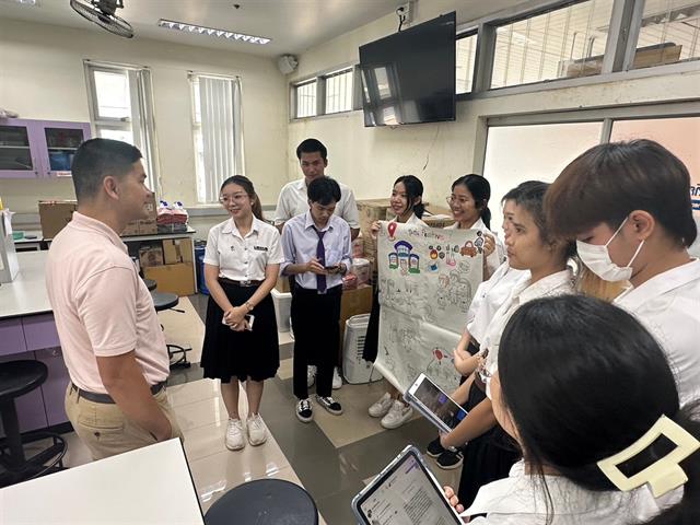 สาขาวิชาเทคนิคการแพทย์ คณะสหเวชศาสตร์ จัดกิจกรรมนำเสนอ “แผนการแก้ไขปัญหาชุมชน” รายวิชา 003203 “เรียนรู้ร่วมกันสรรค์สร้างสังคม” 