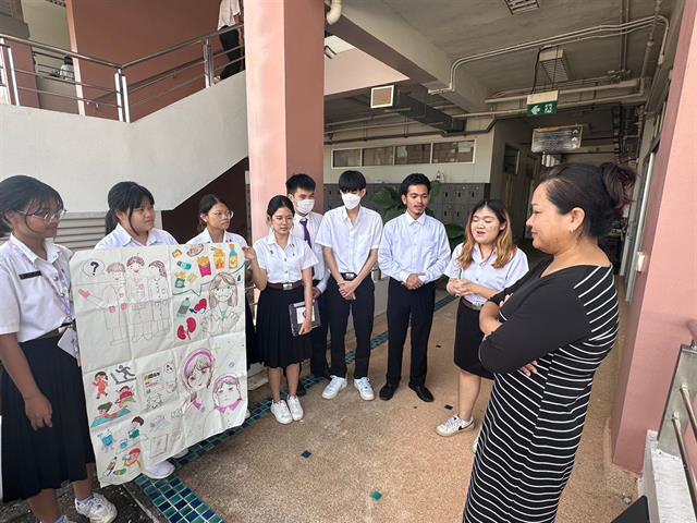 สาขาวิชาเทคนิคการแพทย์ คณะสหเวชศาสตร์ จัดกิจกรรมนำเสนอ “แผนการแก้ไขปัญหาชุมชน” รายวิชา 003203 “เรียนรู้ร่วมกันสรรค์สร้างสังคม” 