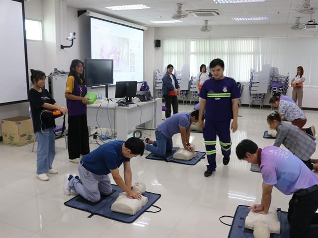 คณะวิทยาศาสตร์การแพทย์, CPR, AED, Green Office