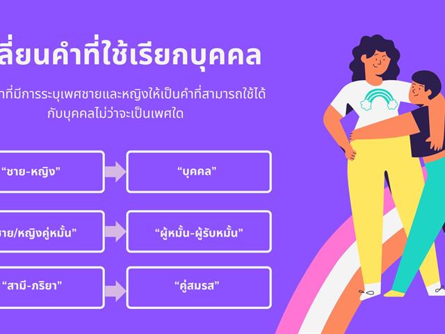 สาระสำคัญ (บางประการ) ที่มีการเปลี่ยนแปลงในกฎหมายสมรสเท่าเทียม 