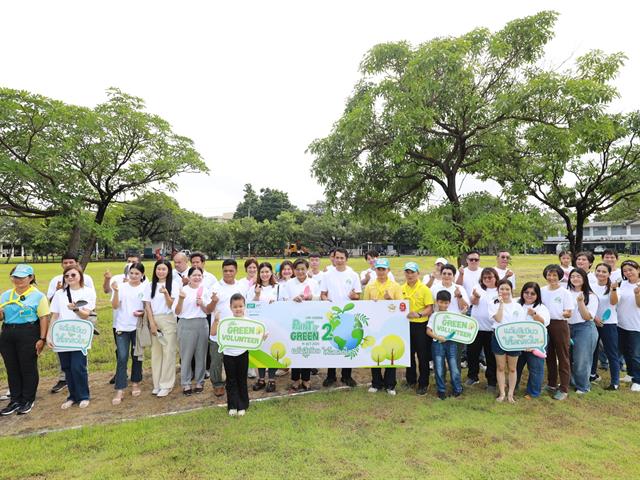 วิทยาลัยการจัดการ เข้าร่วมโครงการ " Paint it Green 2024  เติมสีเขียวให้โลกสดใส ครั้งที่ 2" ณ กองพันทหารสื่อสาร ที่ 19 เขตสาทร กรุงเทพฯ