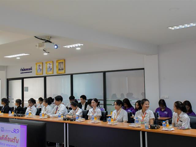 The School of Education Student Association studied visit about student affairs at the Faculty of Education and Development Sciences, Kasetsart University Kamphaeng Saen Campus