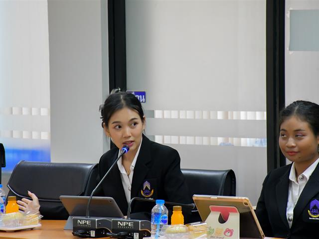 The School of Education Student Association studied visit about student affairs at the Faculty of Education and Development Sciences, Kasetsart University Kamphaeng Saen Campus