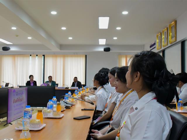 The School of Education Student Association studied visit about student affairs at the Faculty of Education and Development Sciences, Kasetsart University Kamphaeng Saen Campus