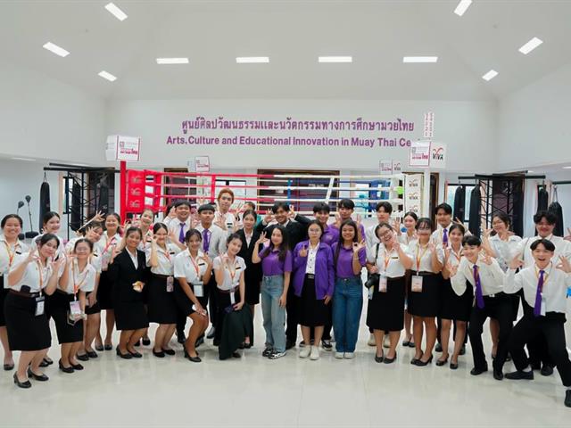 The School of Education Student Association studied visit about student affairs at the Faculty of Education and Development Sciences, Kasetsart University Kamphaeng Saen Campus