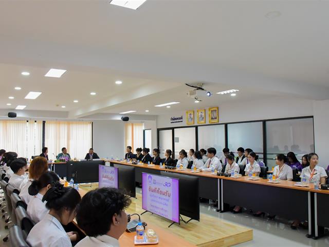 The School of Education Student Association studied visit about student affairs at the Faculty of Education and Development Sciences, Kasetsart University Kamphaeng Saen Campus