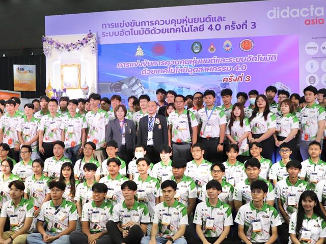 Congratulations! A team of Engineering students participated in Thailand Competition on Robotic and Automation Control using Industry 4.0 Technology#3