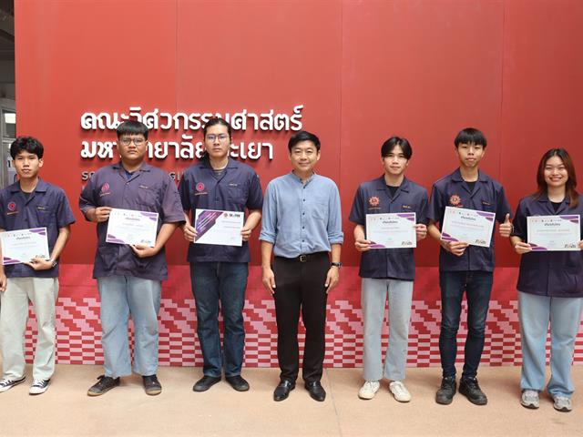 Congratulations! A team of Engineering students participated in Thailand Competition on Robotic and Automation Control using Industry 4.0 Technology#3