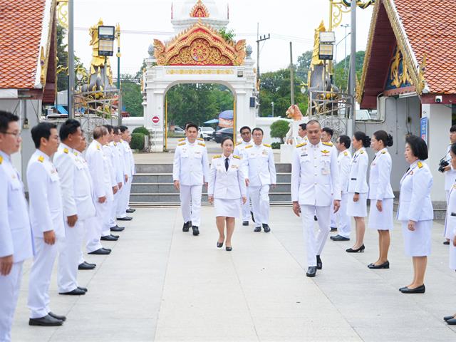 พิธีถวายผ้าพระกฐินพระราชทาน ประจำปีพุทธศักราช 2567