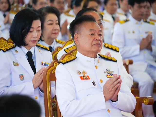 พิธีถวายผ้าพระกฐินพระราชทาน ประจำปีพุทธศักราช 2567