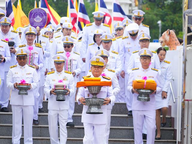 พิธีถวายผ้าพระกฐินพระราชทาน ประจำปีพุทธศักราช 2567