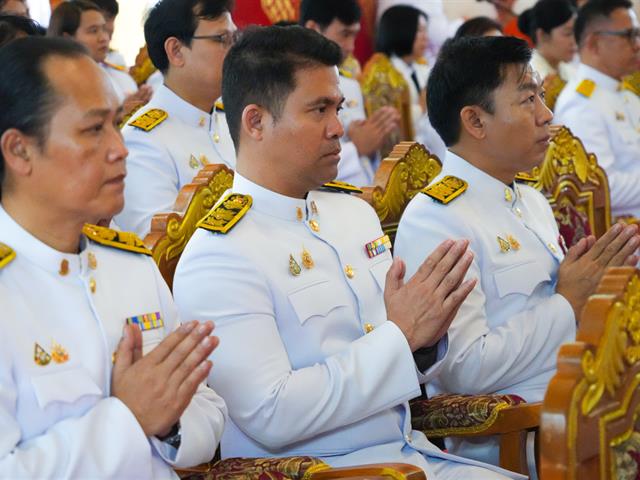 พิธีถวายผ้าพระกฐินพระราชทาน ประจำปีพุทธศักราช 2567