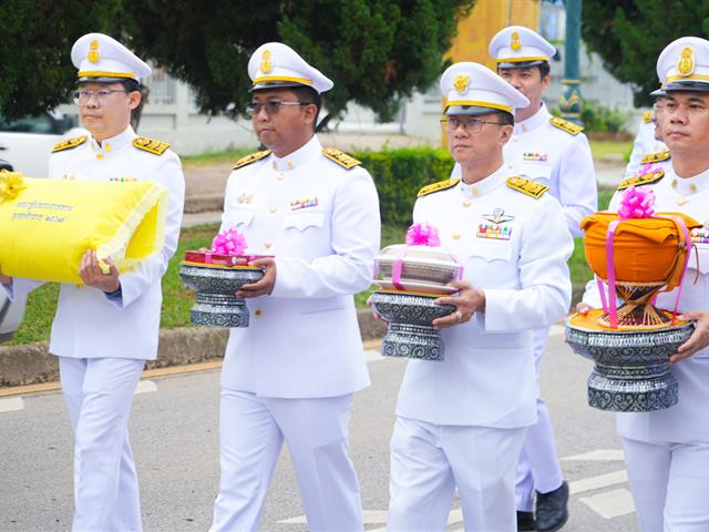 พิธีถวายผ้าพระกฐินพระราชทาน ประจำปีพุทธศักราช 2567