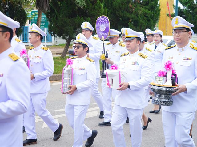 พิธีถวายผ้าพระกฐินพระราชทาน ประจำปีพุทธศักราช 2567