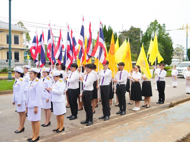 พิธีถวายผ้าพระกฐินพระราชทาน ประจำปีพุทธศักราช 2567