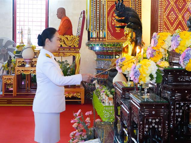 พิธีถวายผ้าพระกฐินพระราชทาน ประจำปีพุทธศักราช 2567