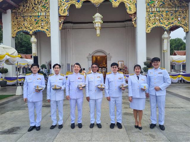 คณะสาธารณสุขศาสตร์ โดย ผู้ช่วยศาสตราจารย์ ดร.สมคิด จูหว้า คณบดีคณะสาธารณสุขศาสตร์ พร้อมด้วยผู้บริหาร อาจารย์ และบุคลากร เข้าร่วมพิธีพิธีถวายผ้าพระกฐินพระราชทาน มหาวิทยาลัยพะเยา ประจำปี 2567 ณ พระวิหารหลวง วัดศรีโคมคำ (พระอารามหลวง) ตำบลเวียง อำเภอเมืองพะเยา จังหวัดพะเยา 