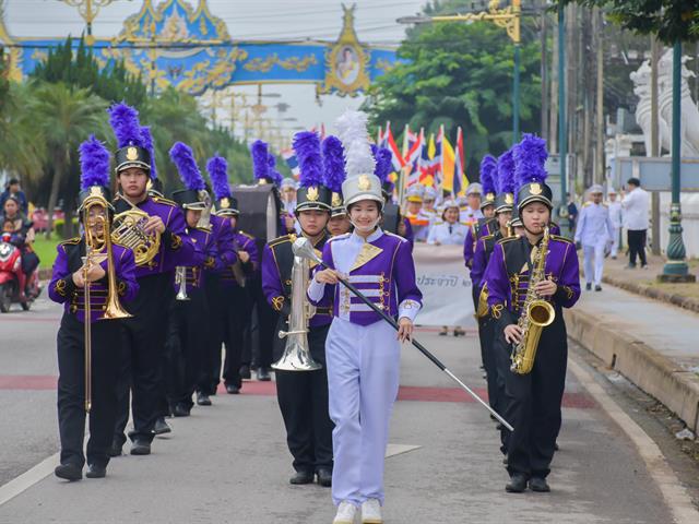 วิทยาลัยการศึกษา มหาวิทยาลัยพะเยา ร่วมถวายผ้าพระกฐินพระราชทาน ประจำปี 2567