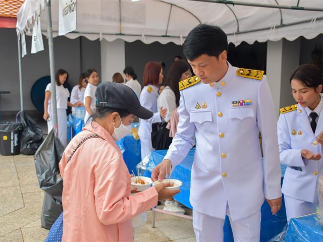 วิทยาลัยการศึกษา มหาวิทยาลัยพะเยา ร่วมถวายผ้าพระกฐินพระราชทาน ประจำปี 2567