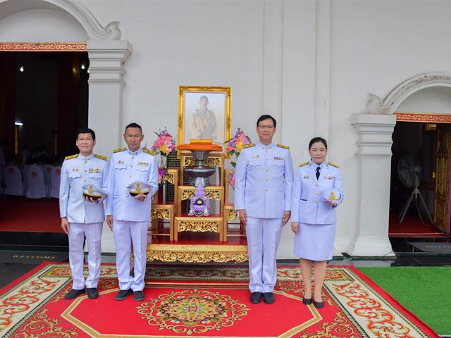 วิทยาลัยการศึกษา มหาวิทยาลัยพะเยา ร่วมถวายผ้าพระกฐินพระราชทาน ประจำปี 2567