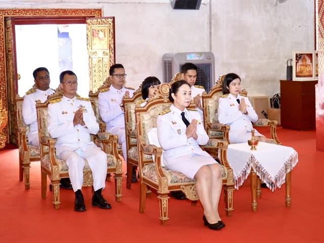 UP held its Royal Kathin Robe Offering Ceremony for 2024 at Wat Sri Khom Kham, a Royal Monastery located in Phayao Province.