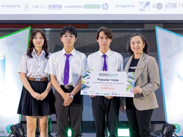 คณะวิศวกรรมศาสตร์ มพ. คว้า 3 รางวัล BIM Object Green Design Competition 2024