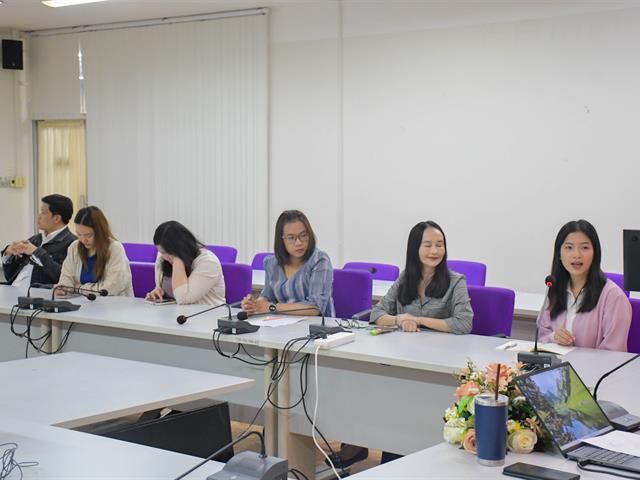 School of Education, University of Phayao, conducted an orientation meeting for new staff